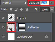 Създаване на отражение на снимка a.k.a. photo reflection effect (Photoshop tutorial)